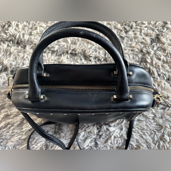 Kate Spade Studded Helena Street Large Rocki Black Crossbody/ Adj.Shoulder Strap - Picture 6 of 13